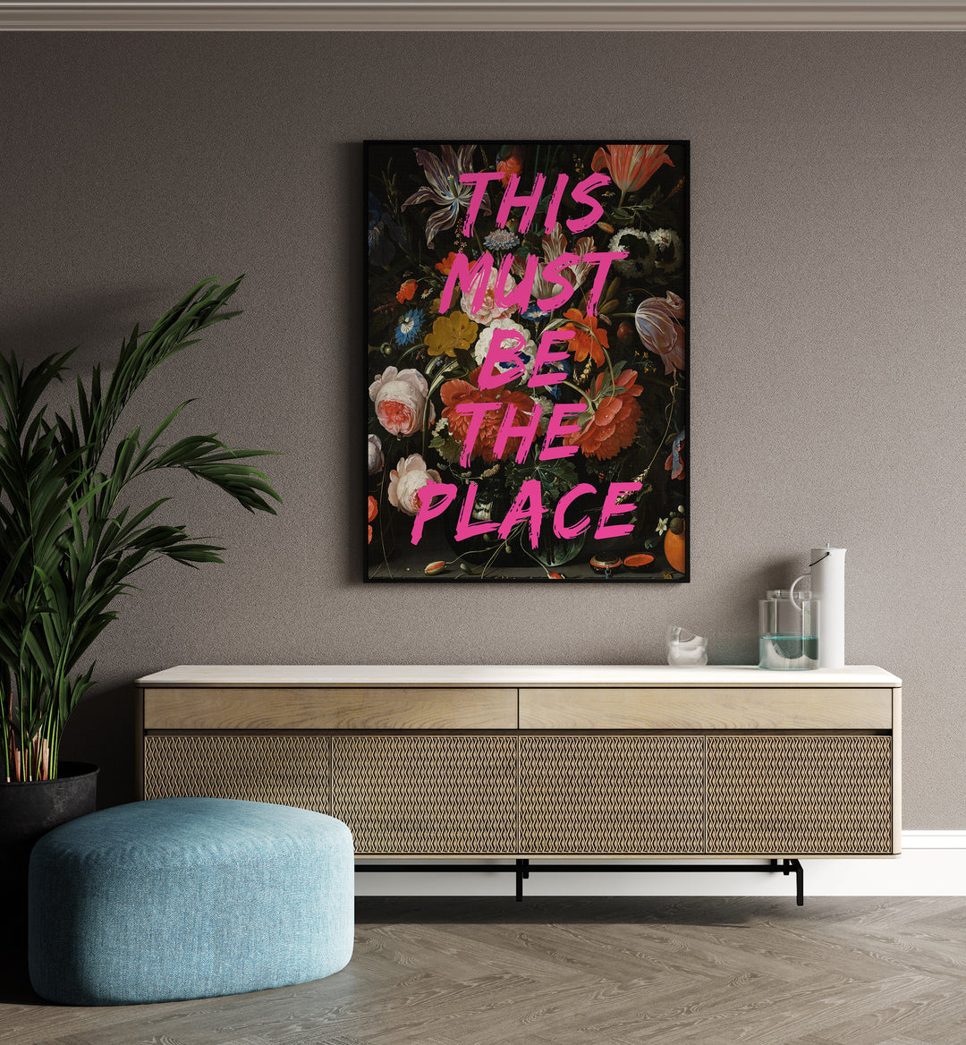 THIS MUST BE A PLACE , ALTERED ART PRINTS