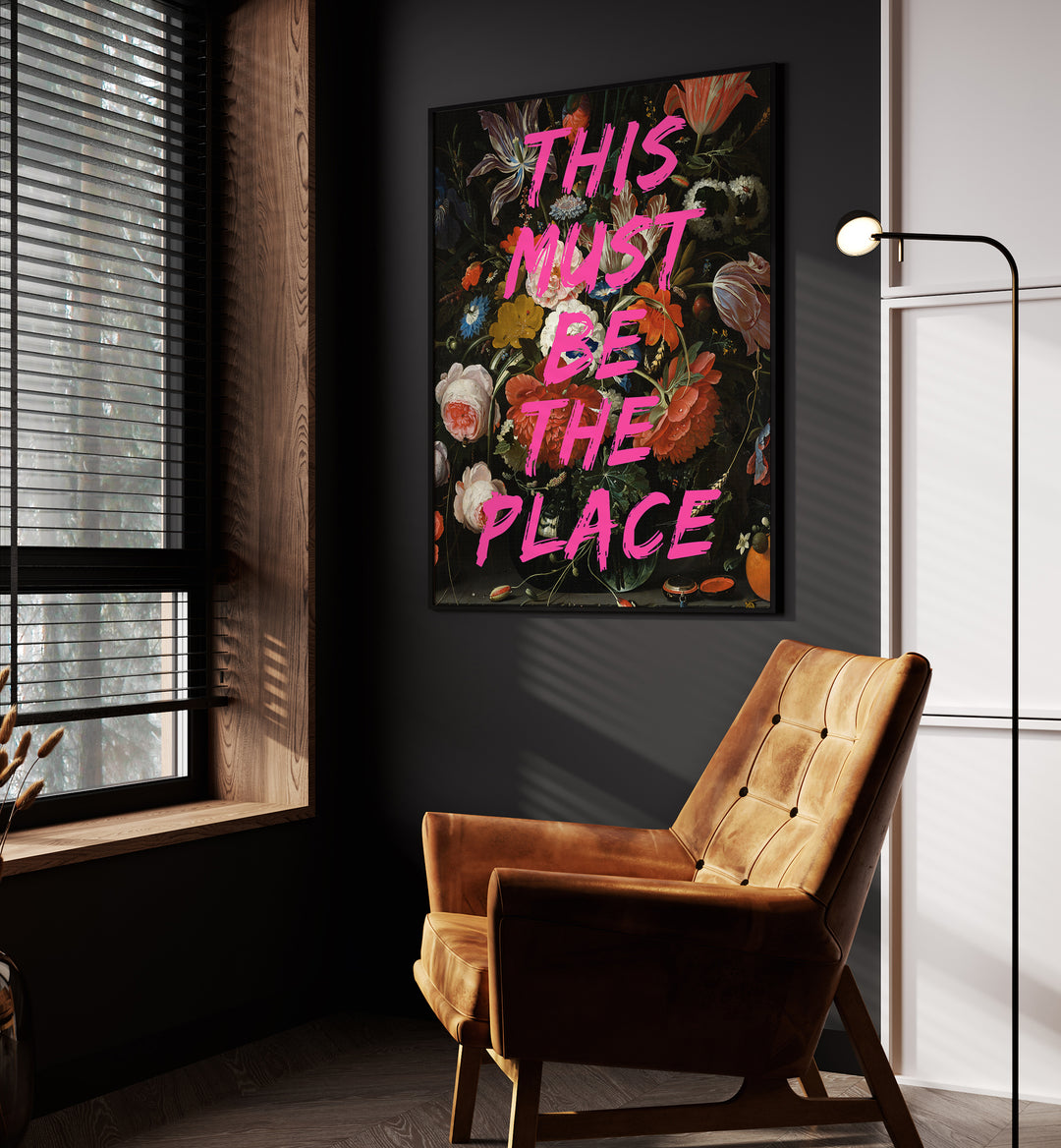 THIS MUST BE A PLACE , ALTERED ART PRINTS