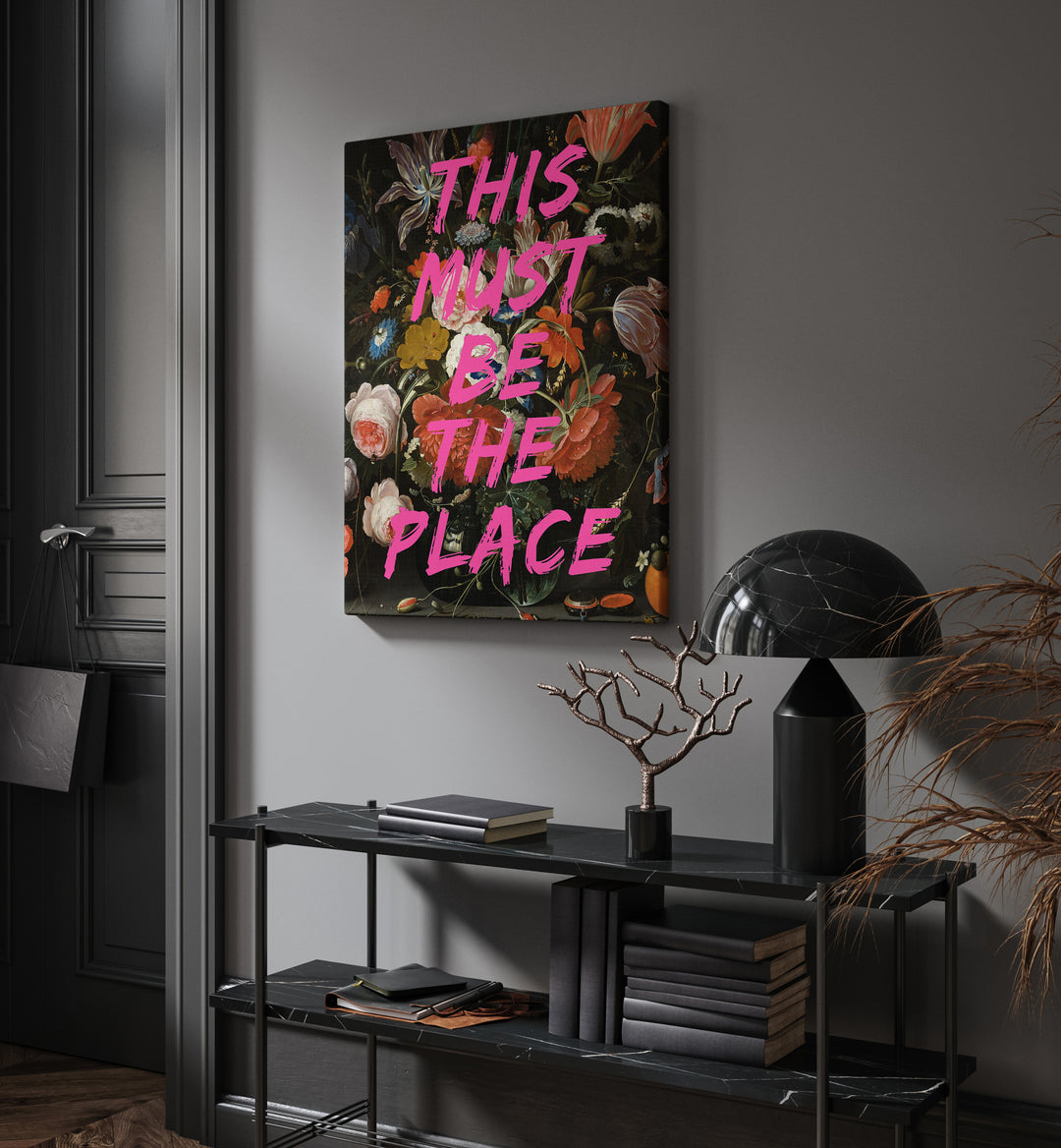 THIS MUST BE A PLACE , ALTERED ART PRINTS