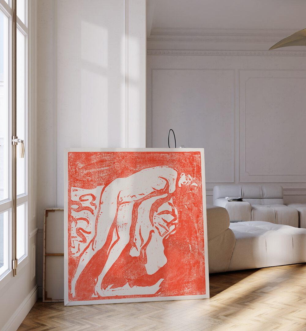 FEMALE NUDE (1906) , VINTAGE PAINTINGS