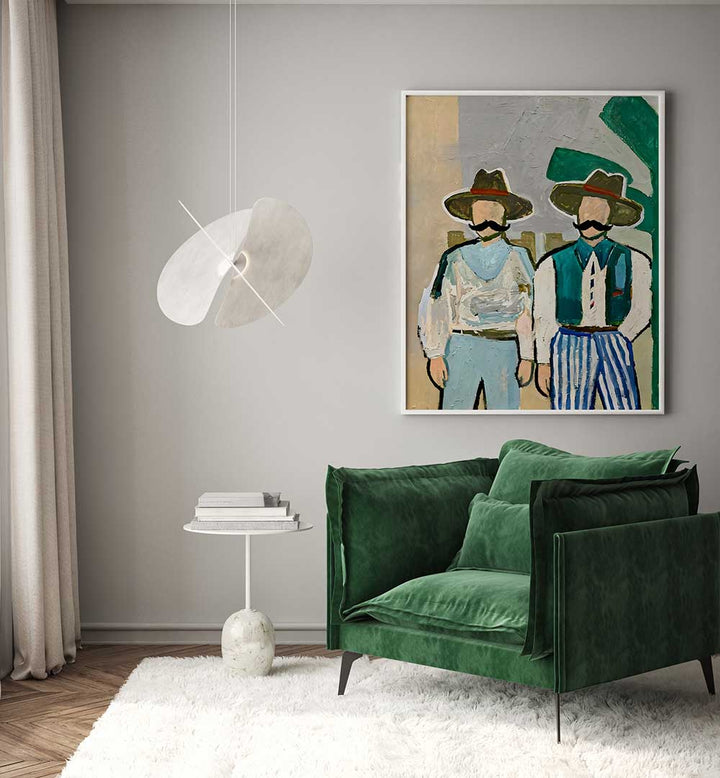 SIDE BY SIDE , PORTRAITS & FIGURATIVE ILLUSTRATIONS