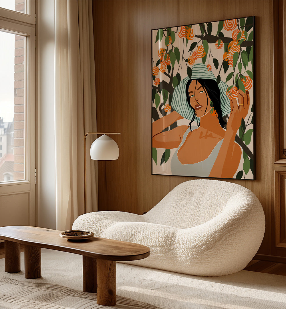 ORANGE GROVE LADY
