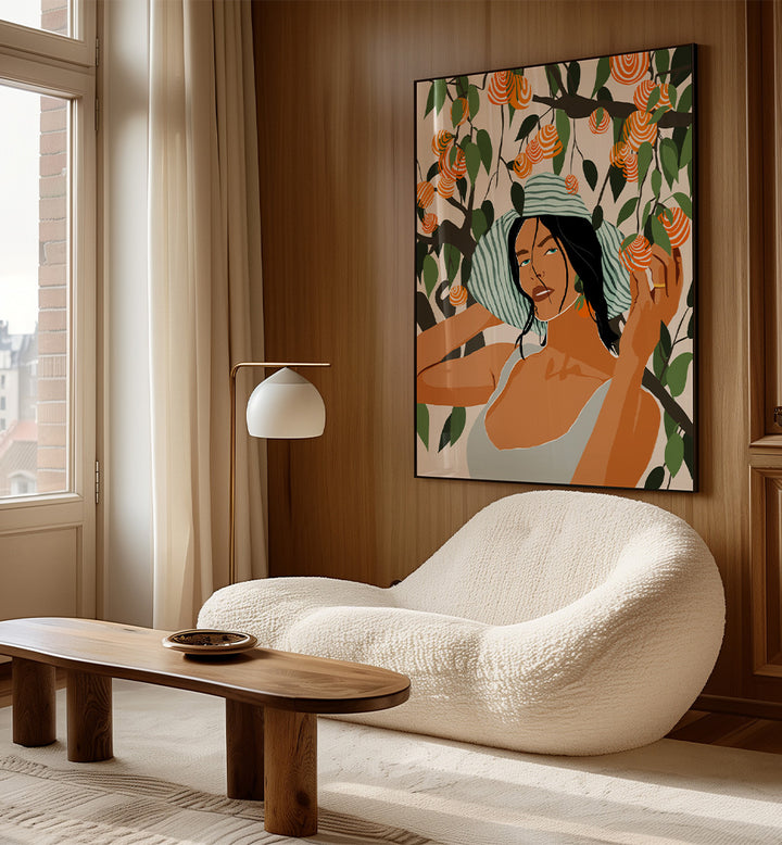 ORANGE GROVE LADY