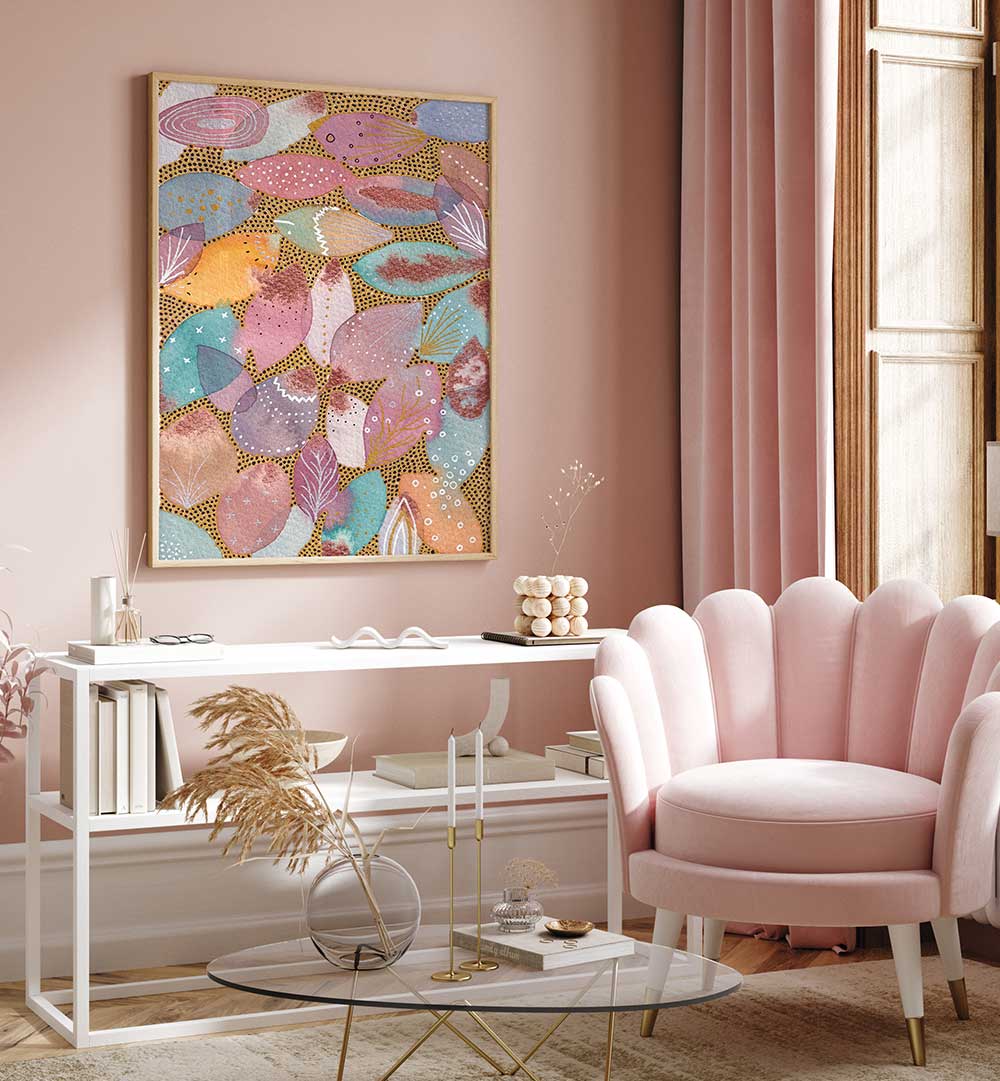 PETALS , ABSTRACT PAINTINGS