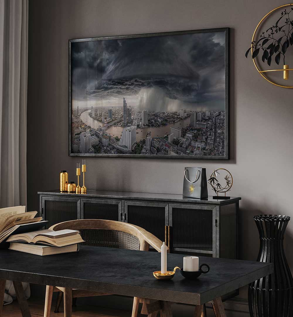 BANGKOK RAIN  , PHOTOGRAPHY PRINTS