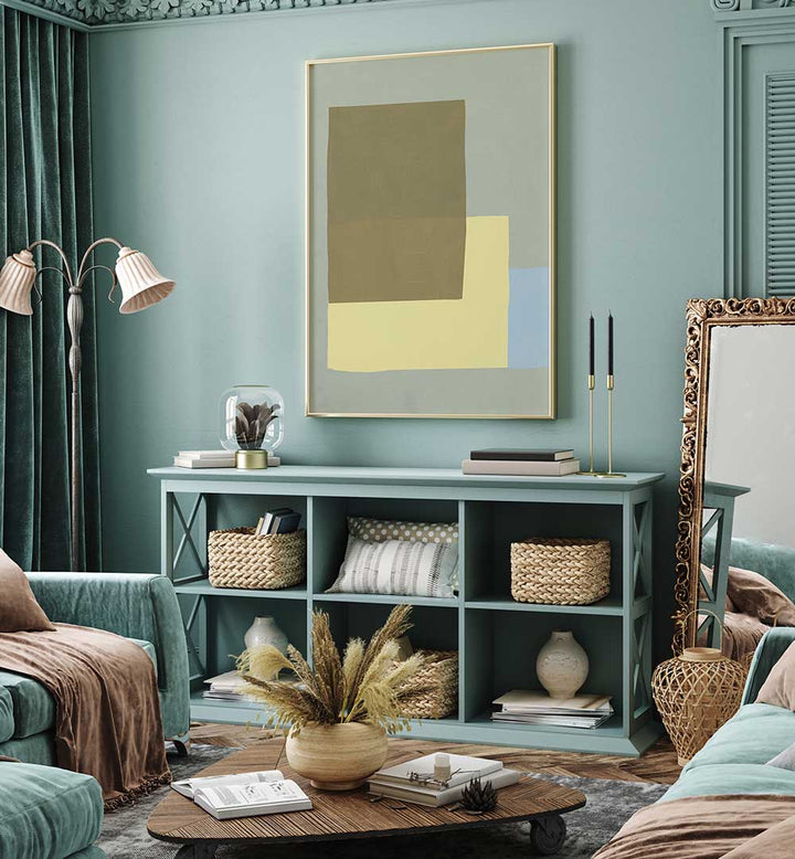 GEOMETRIC SHAPES COLOR PALETTE III , GEOMETRIC ART PRINTS