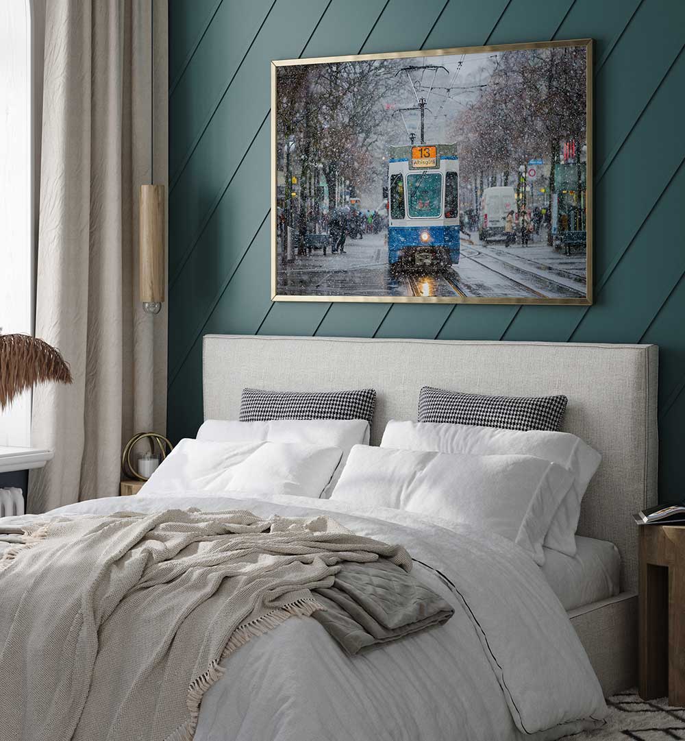 MORNING IN ZURICH , PHOTOGRAPHY PRINTS