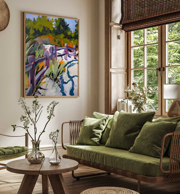 OCTOBER BEACH , LANDSCAPE PAINTINGS