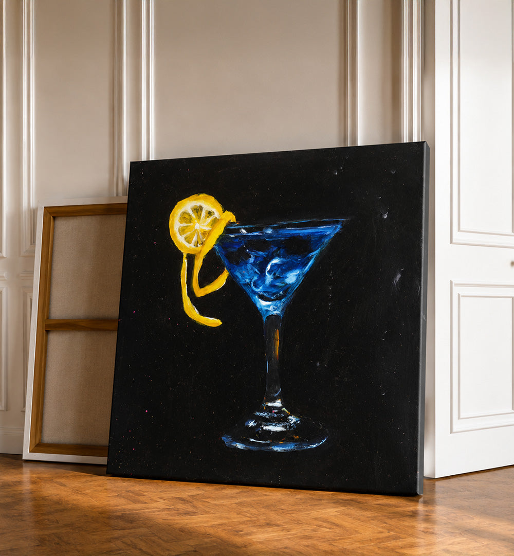 COBALT CITRUS ,HANDEMADE ARTWORKS
