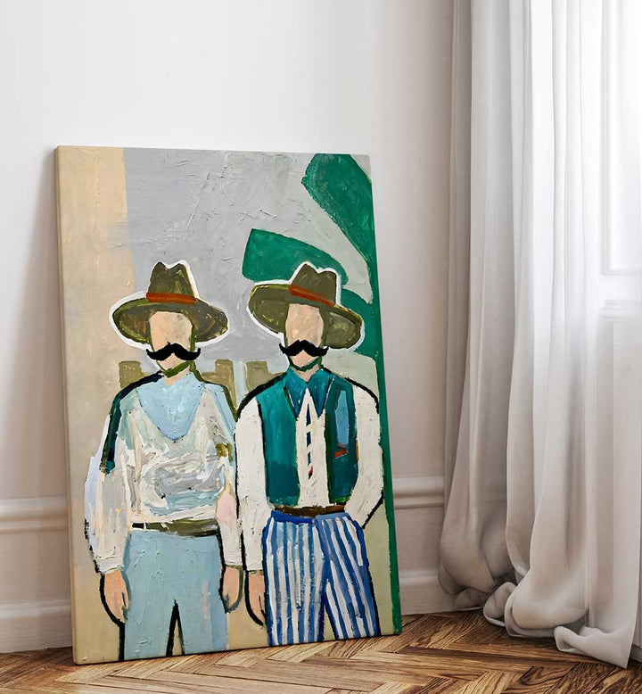 SIDE BY SIDE , PORTRAITS & FIGURATIVE ILLUSTRATIONS