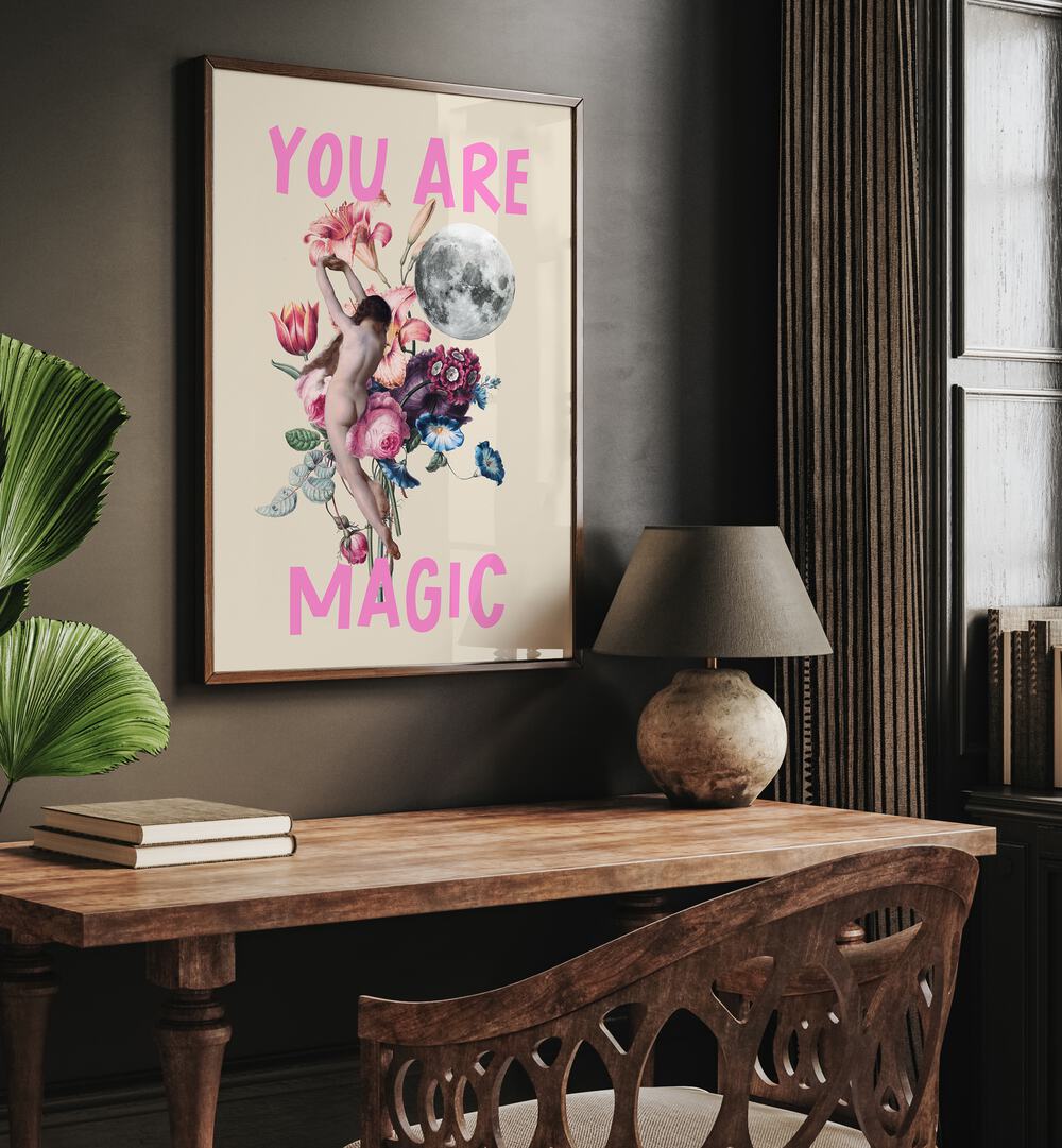 YOU ARE MAGIC , ALTERED ART PRINTS