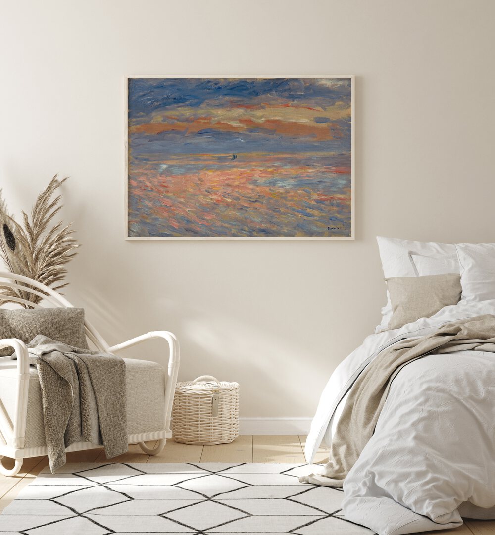 SUNSET (1879) , VINTAGE PAINTINGS