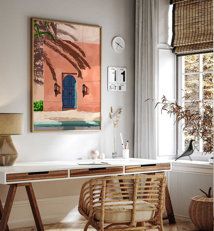 SLOW LIVING , BOHO ART PAINTINGS