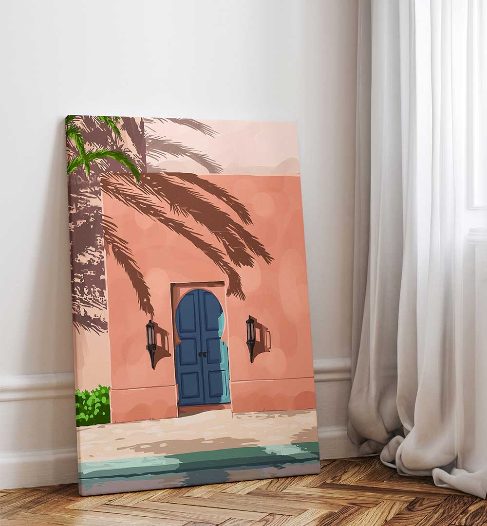 SLOW LIVING , BOHO ART PAINTINGS