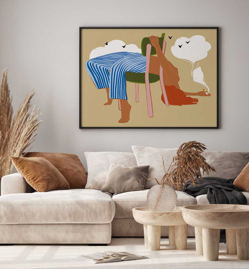 SMOKING UP AND MAKING CLOUDS , FASHION POSTERS