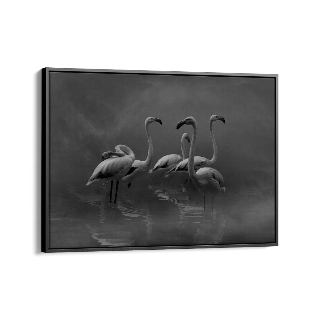 African painting - FLAMINGO PARADISE by Asianmonk