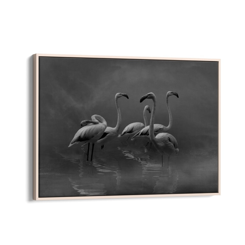 African painting - FLAMINGO PARADISE by Asianmonk