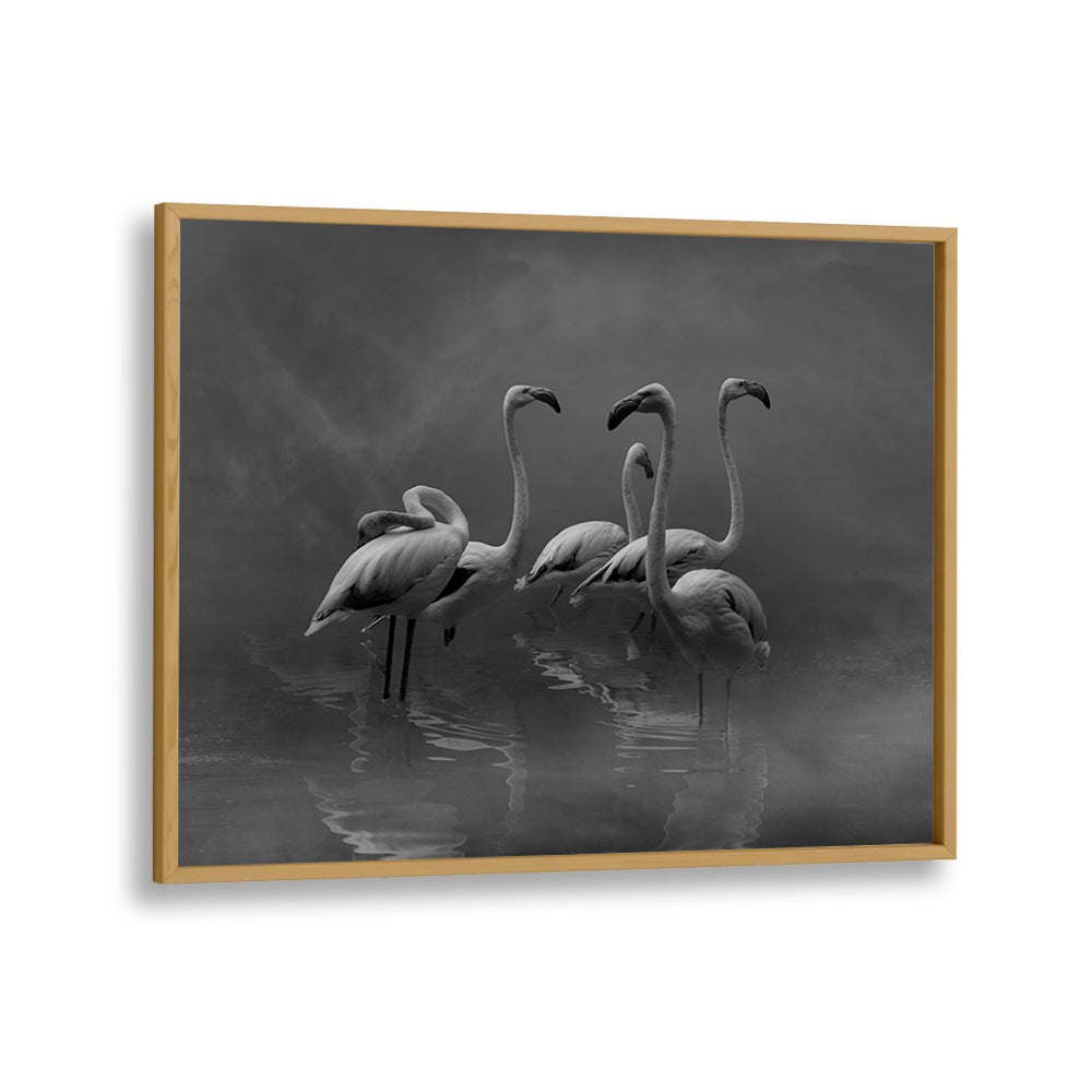 African painting - FLAMINGO PARADISE by Asianmonk