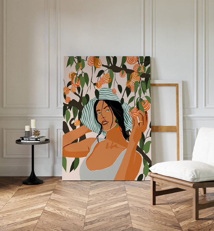 ORANGE GROVE LADY