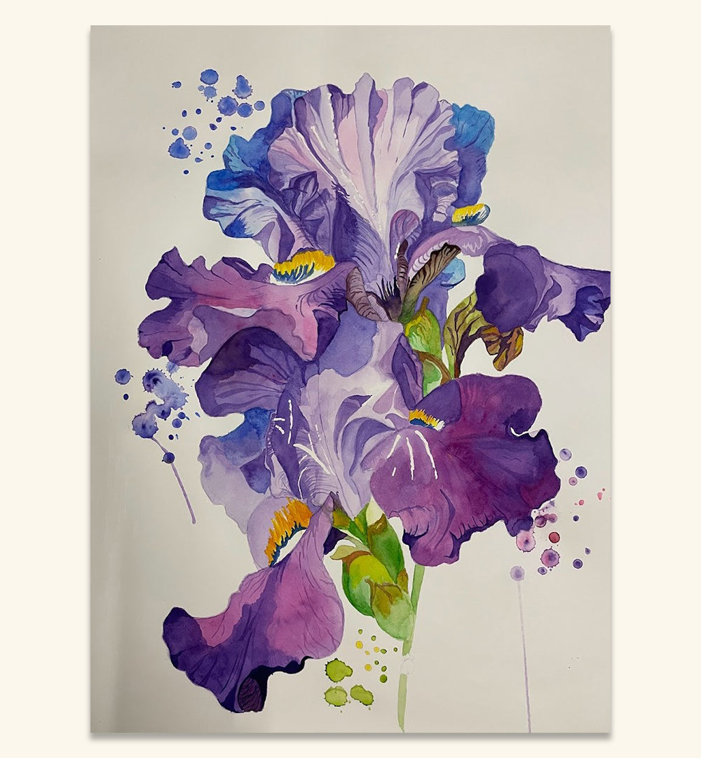 IRIS   , HANDMADE ARTWORKS