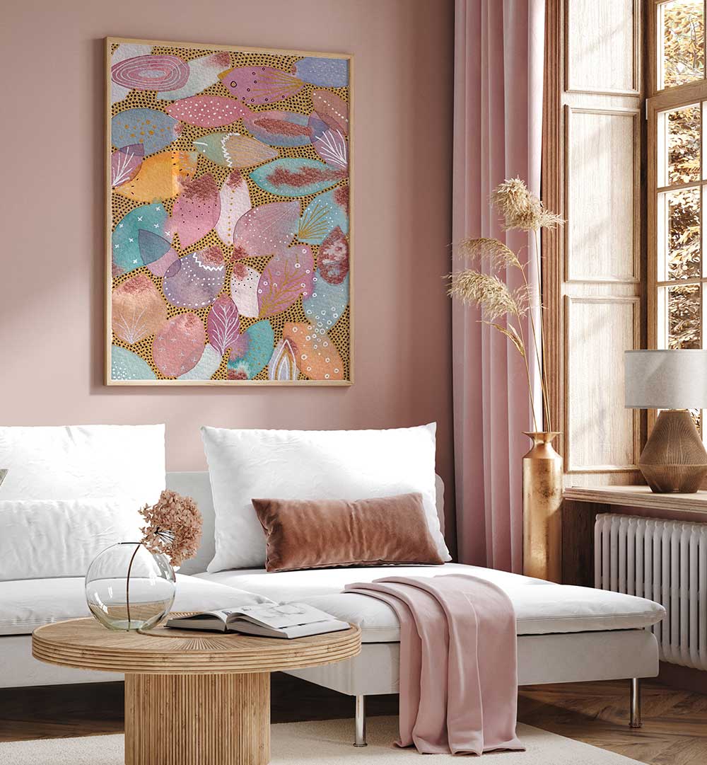 PETALS , ABSTRACT PAINTINGS