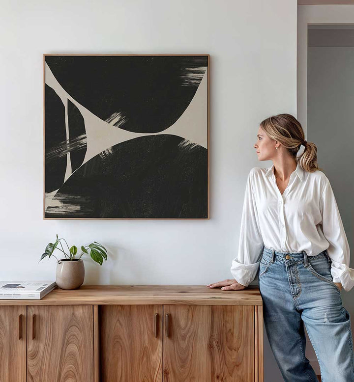 CONTRASTING SHADOWS , ABSTRACT PAINTINGS