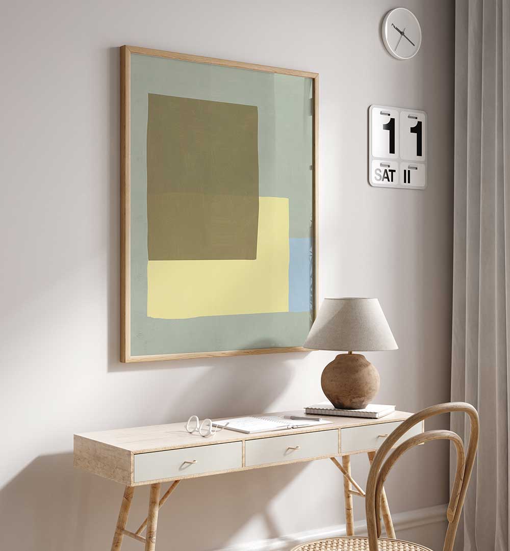 GEOMETRIC SHAPES COLOR PALETTE III , GEOMETRIC ART PRINTS