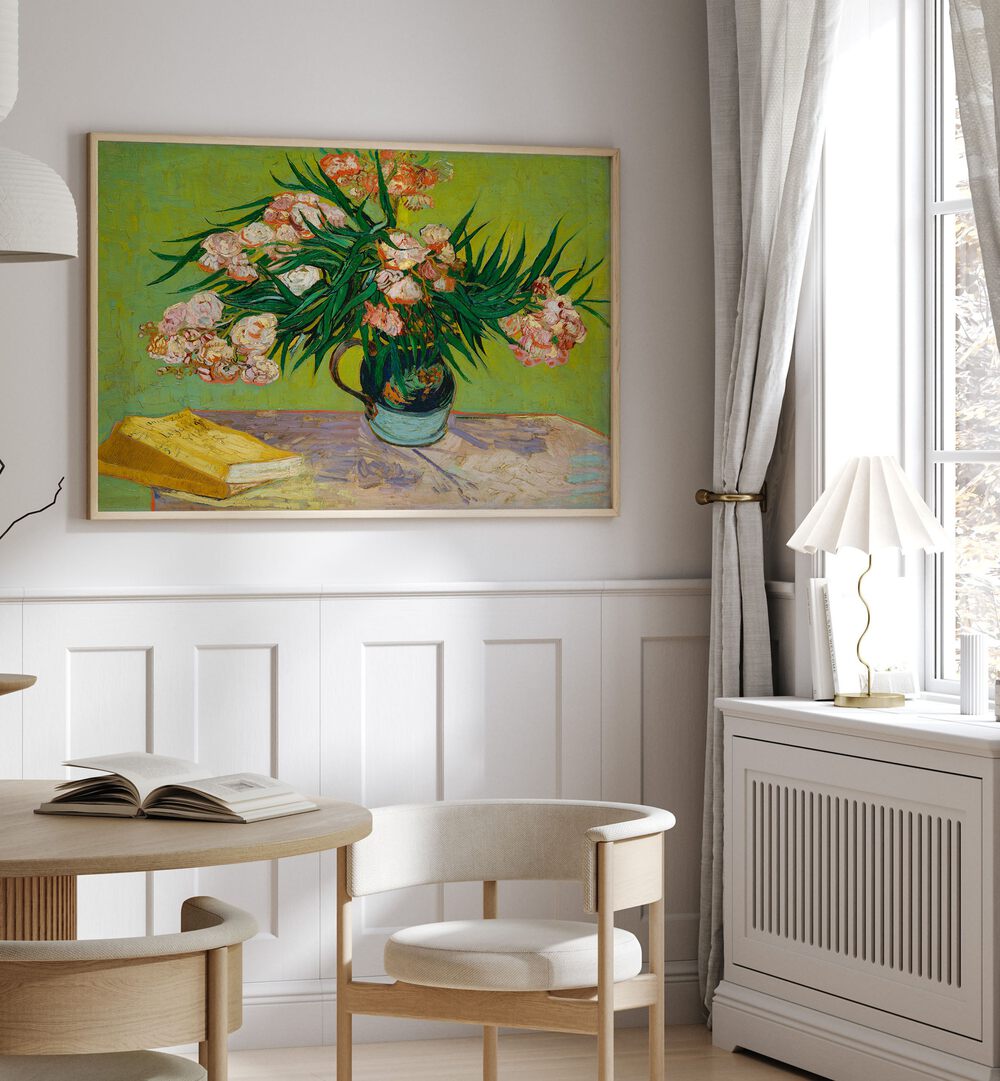 OLEANDERS (1888) ,  VINTAGE PAINTINGS