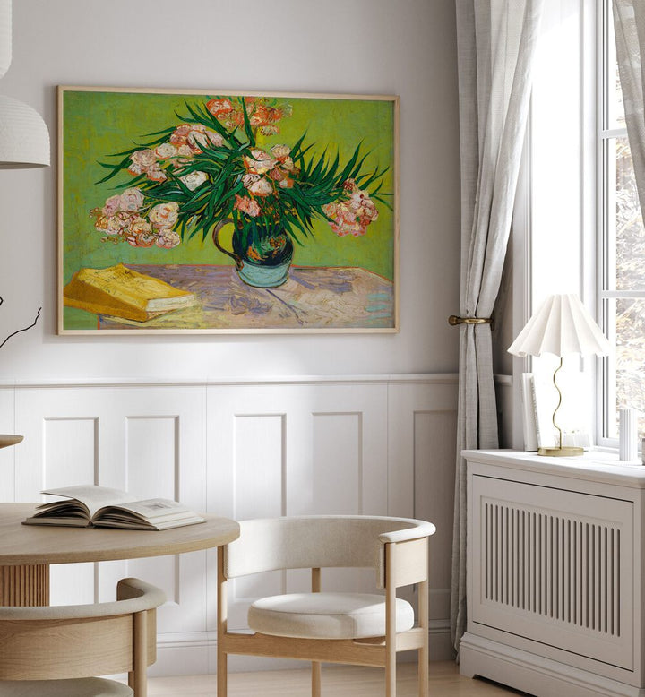 OLEANDERS (1888) ,  VINTAGE PAINTINGS