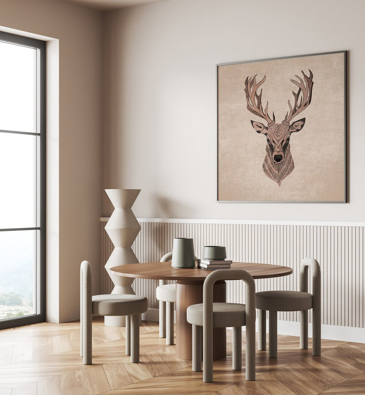Stunning GEYIK KAFA, ANIMAL PAINTINGS by Emel Tunaboylu elevate your space with captivating artistry.
