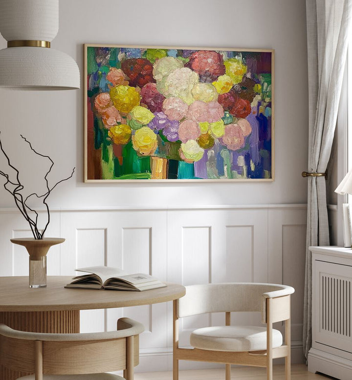 Vibrant FLOWERS IN A VASE enhance your home decor, adding elegance to any living space. Perfect for all occasions!