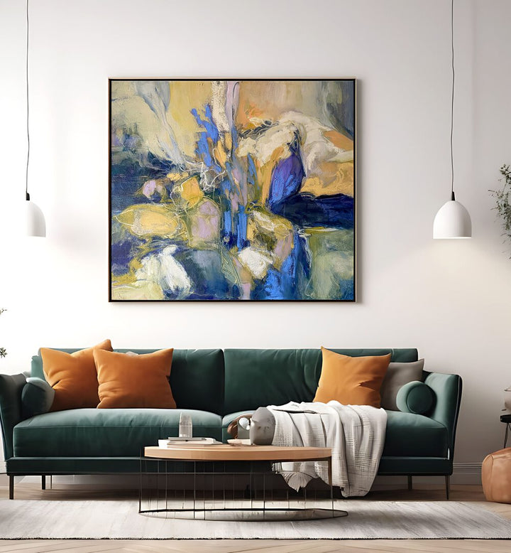 Elevate your space with IRISES, ABSTRACT PAINTINGS that blend elegance and modern design seamlessly.