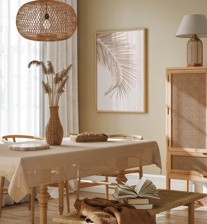 TAN LEAF II, FLORAL FLOWER PAINTINGS enhance your space with natural elegance and a calming atmosphere.