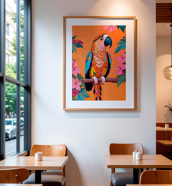 THE PARROT , ANIMAL PAINTINGS