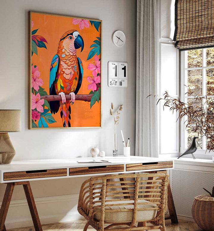 THE PARROT , ANIMAL PAINTINGS