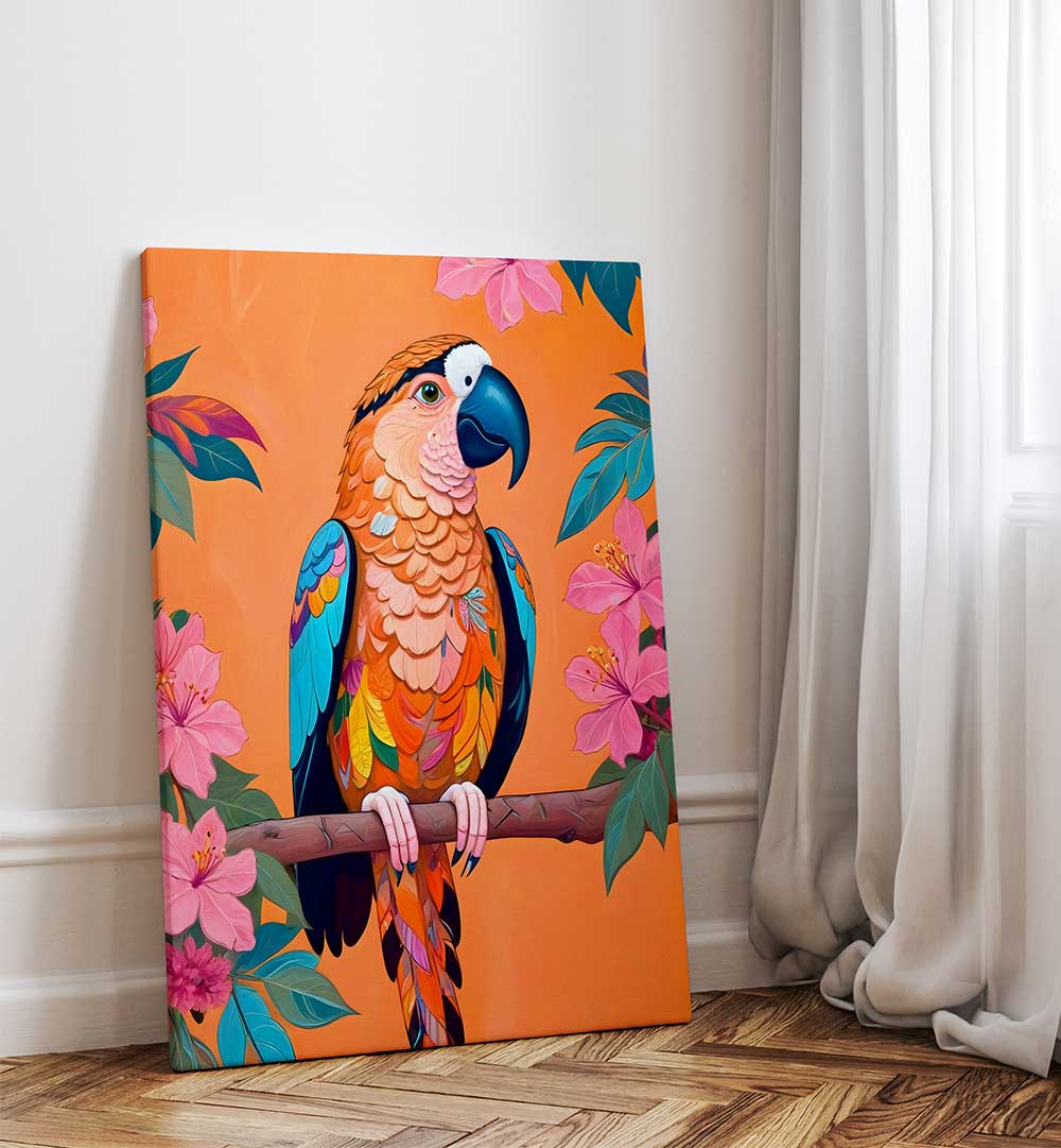 THE PARROT , ANIMAL PAINTINGS