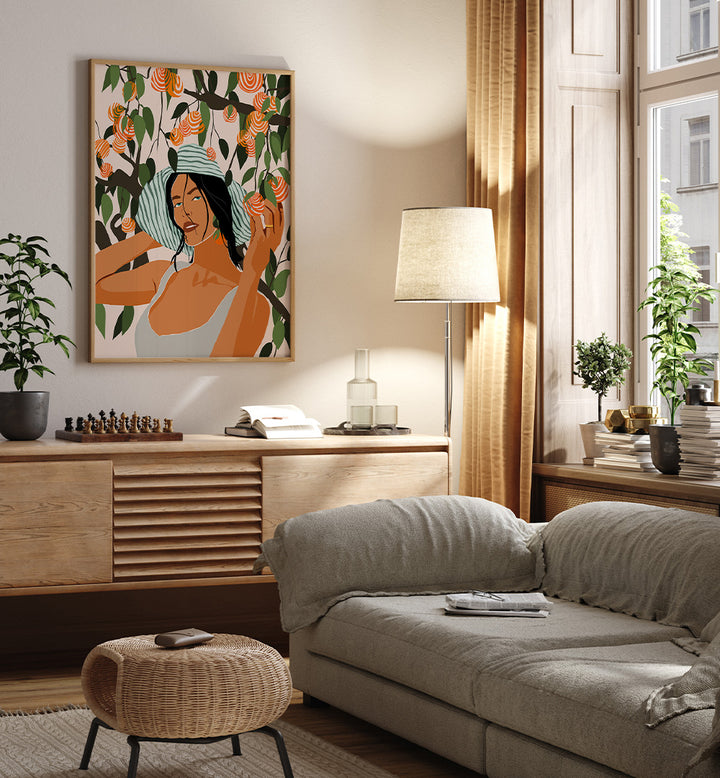 ORANGE GROVE LADY