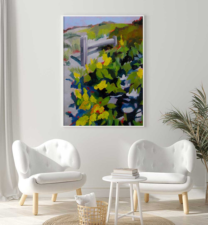 OCTOBER IN THE DUNES , LANDSCAPE PAINTINGS