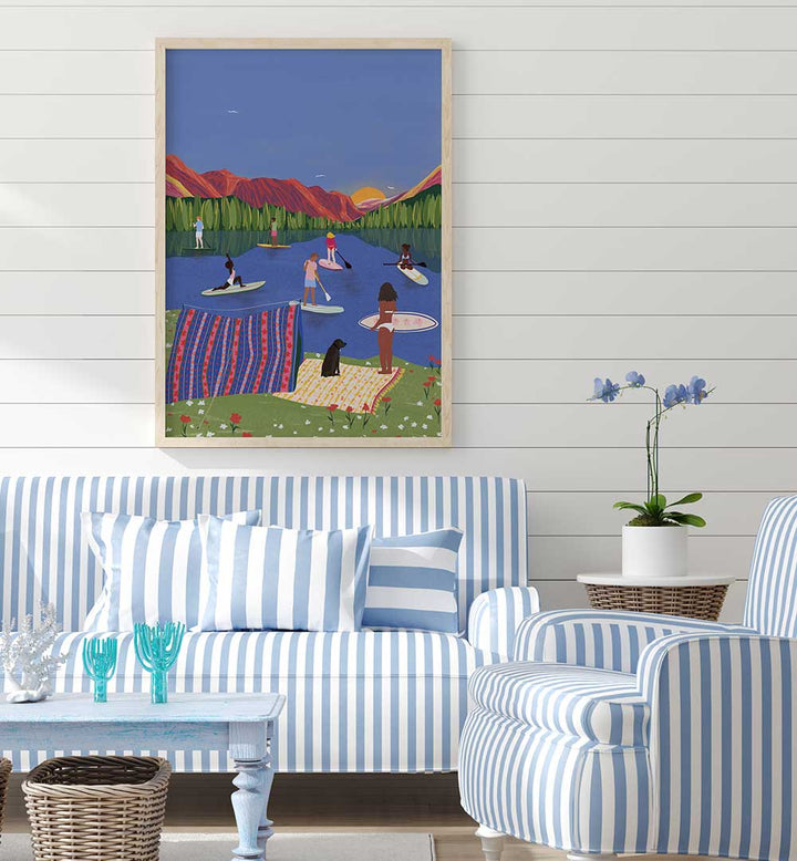 PADDLE BOARDING II , SPORTS POSTERS