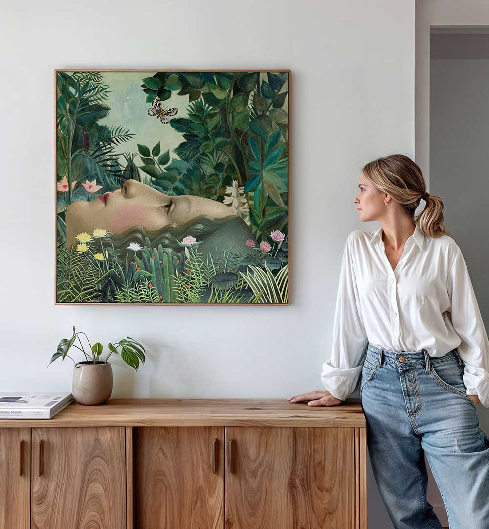 GIOVANNA IN TROPICAL , PORTRAITS & FIGURATIVE ILLUSTRATIONS