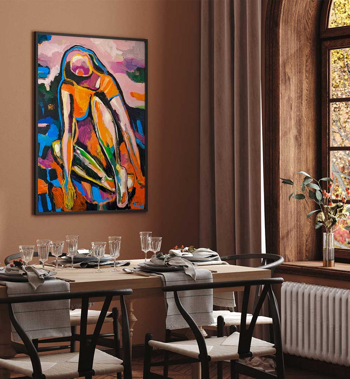 HERE I GLOW , PORTRAITS & FIGURATIVE ILLUSTRATIONS