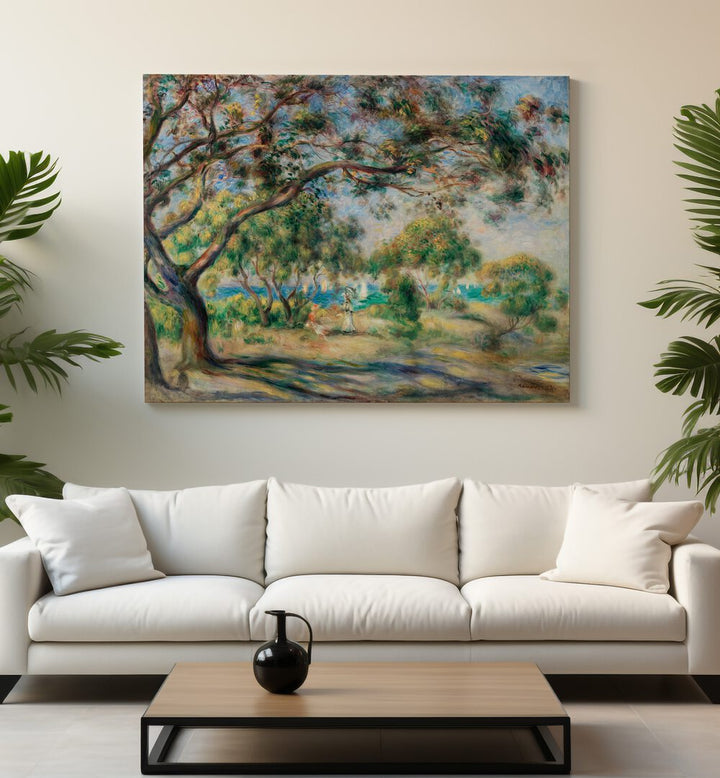 BOIS DE LA CHAISE : PAYSAGE (1892) , VINTAGE PAINTINGS