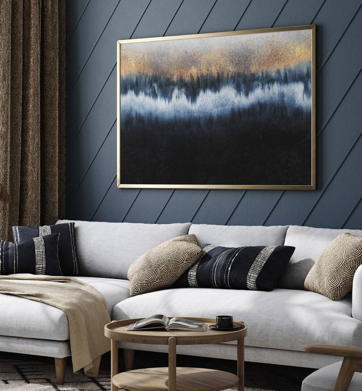 Elegant GOLDEN HORIZON, ABSTRACT PAINTINGS add sophistication to home decor with stunning colors and premium quality.