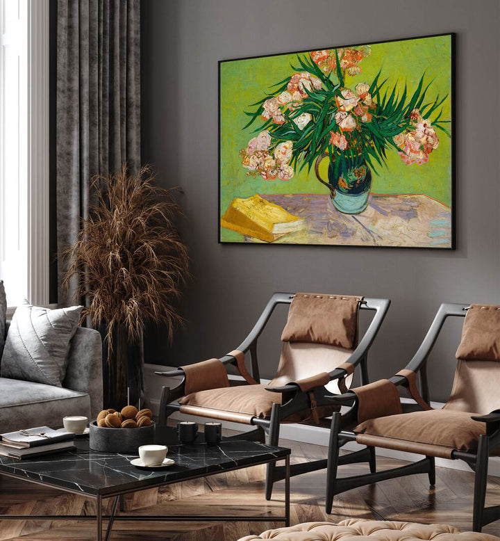 OLEANDERS (1888) ,  VINTAGE PAINTINGS