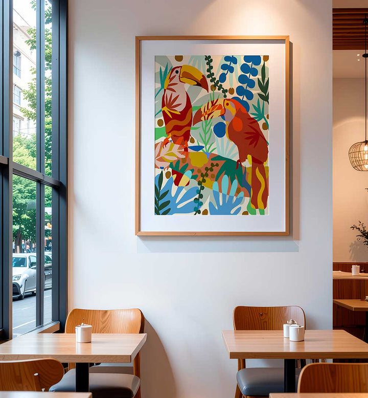 TOUCAN OF MY LOVE , ANIMAL PAINTINGS