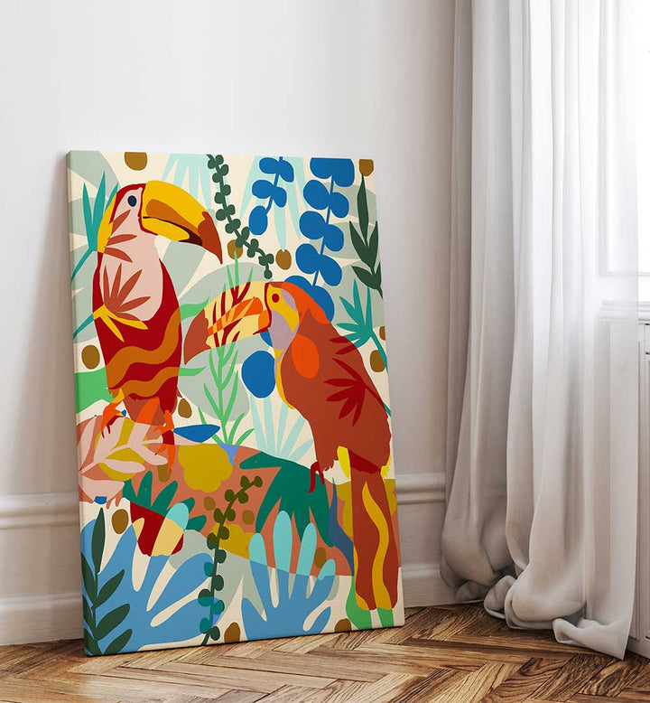 TOUCAN OF MY LOVE , ANIMAL PAINTINGS