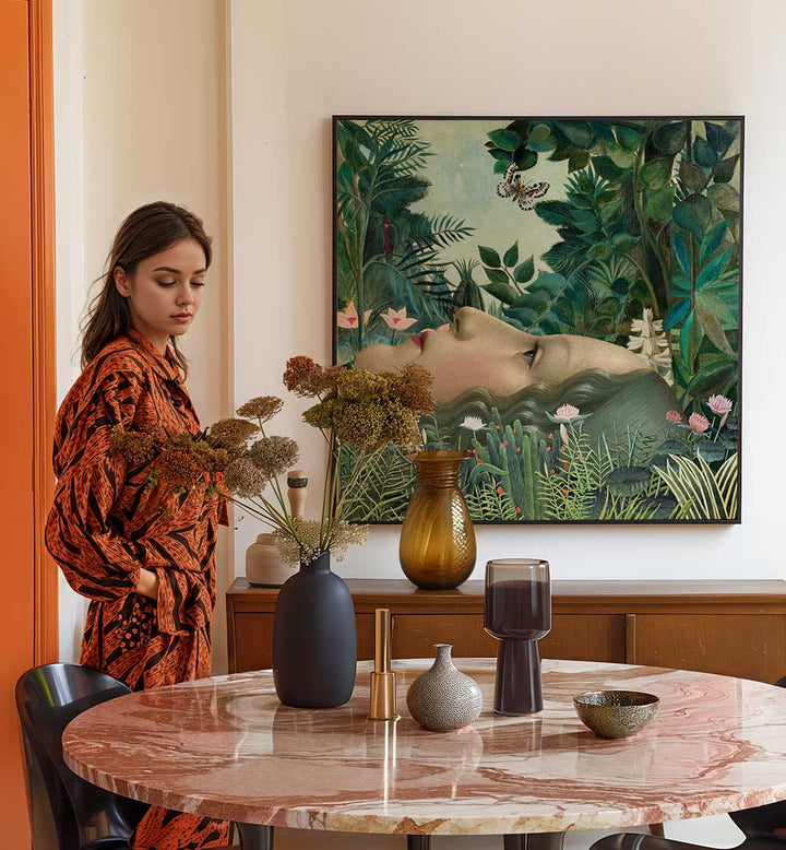 GIOVANNA IN TROPICAL , PORTRAITS & FIGURATIVE ILLUSTRATIONS