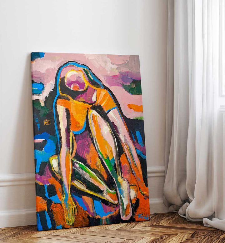 HERE I GLOW , PORTRAITS & FIGURATIVE ILLUSTRATIONS