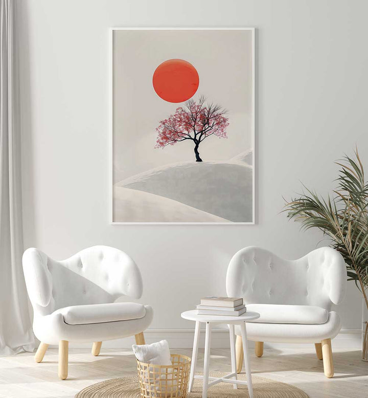 THE SAKURA TREE , JAPANESE PAINTINGS