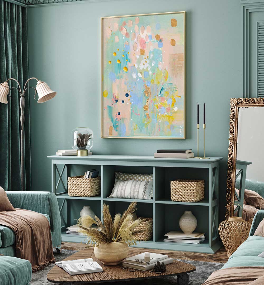 SUMMER XIII , ABSTRACT PAINTINGS